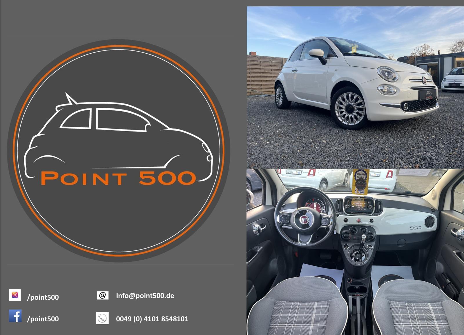 Fiat 500 AUTOMATIK/FACELIFT/RIESENAUSWAHL AN FIAT500!