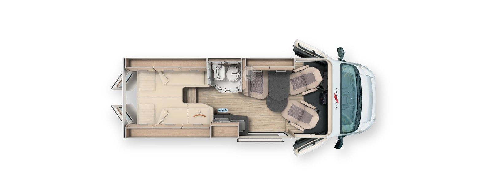 Fahrzeugabbildung Malibu Van Compact 600 LE MJ 25 Aktion