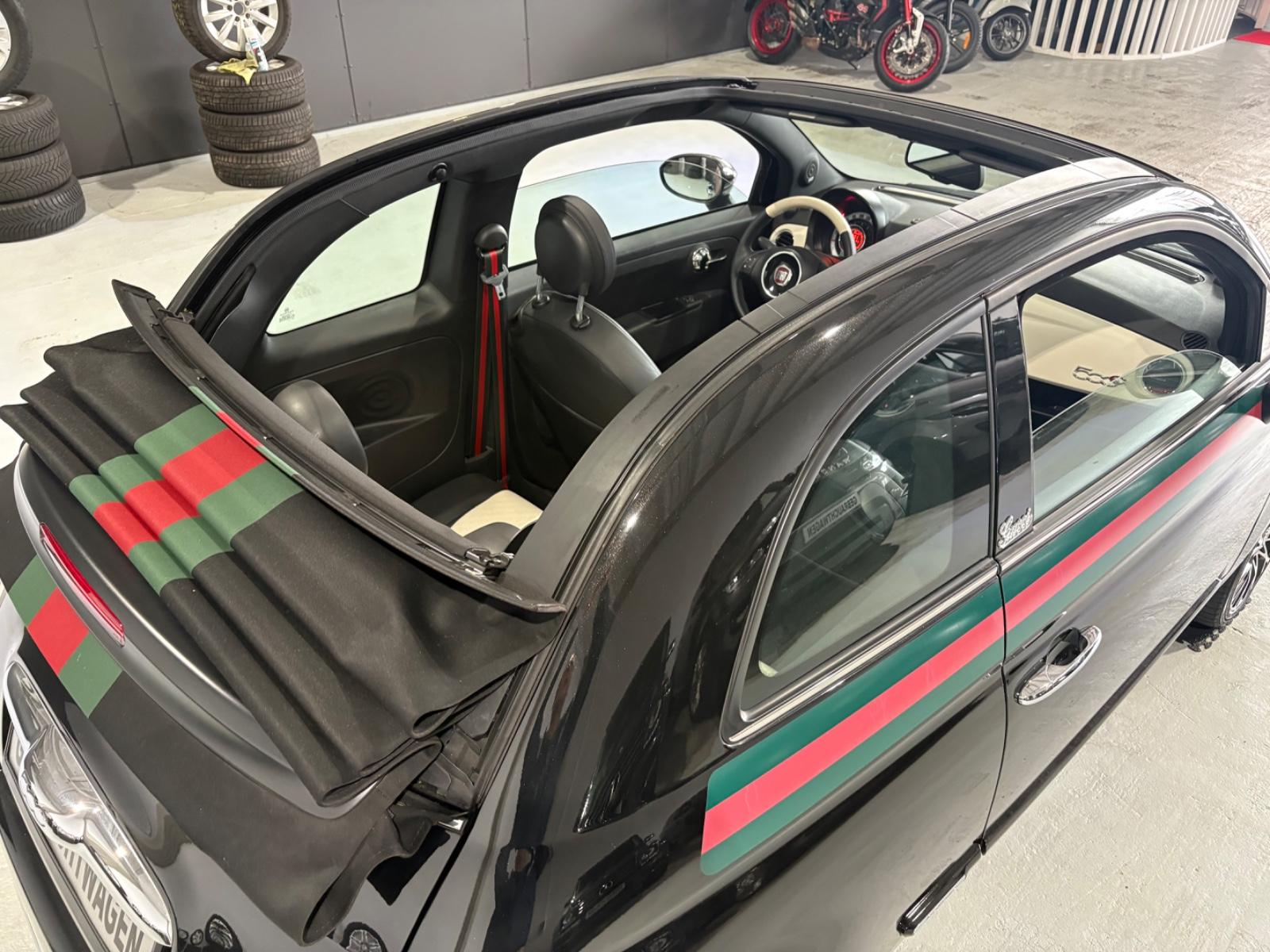 Fiat 500 Cabrio by Gucci*Leder*Klimaaut.*