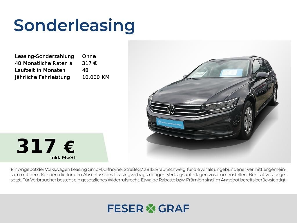 Volkswagen Passat Variant 2.0 TDI Conceptl. AHK Navi LED Ap