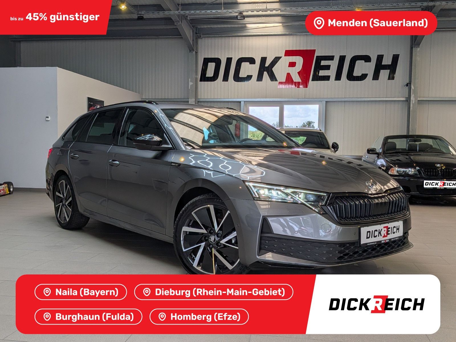 Fahrzeugabbildung SKODA Octavia 1.5 TSI Sportline MATRIX PANO AHK 5J-Gar