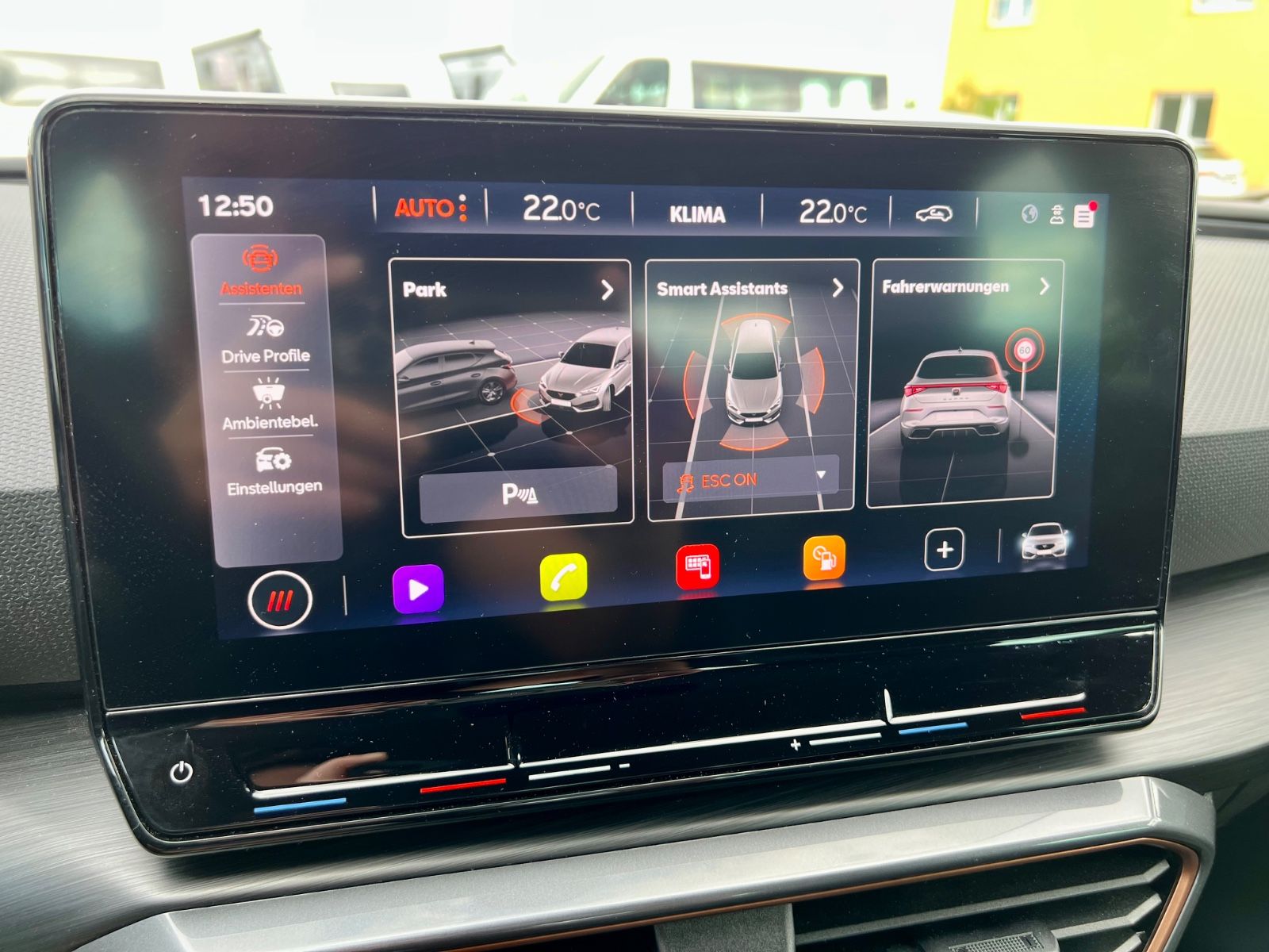 CUPRA Leon AAC LED ISOFIX L+R SENSOR