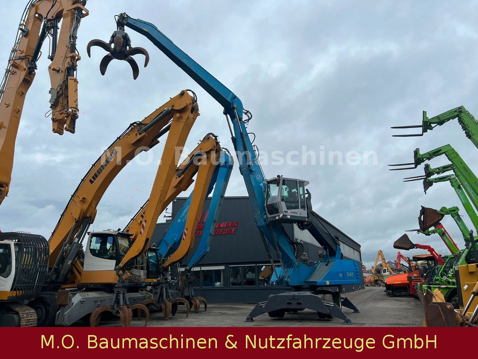 Fahrzeugabbildung Fuchs MHL 340  / AC  /Polypgreifer / ZSA /AC / Hochf.K