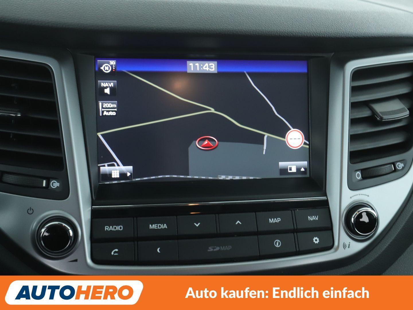 Hyundai Tucson 1.6 Advantage blue 2WD*NAV*TEMPOMAT*CAM*