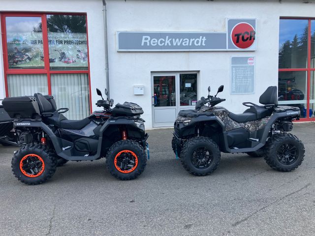 CFMOTO CForce 1000 PRO Schwarz und grün Winterspecial