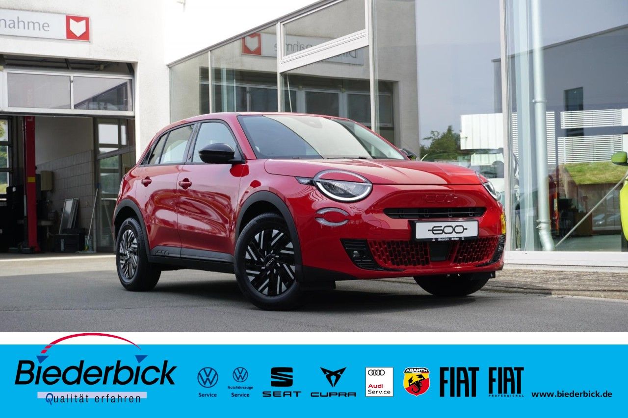 Fiat 600e (RED) 54 kWh LED PDC KLIMA Klima
