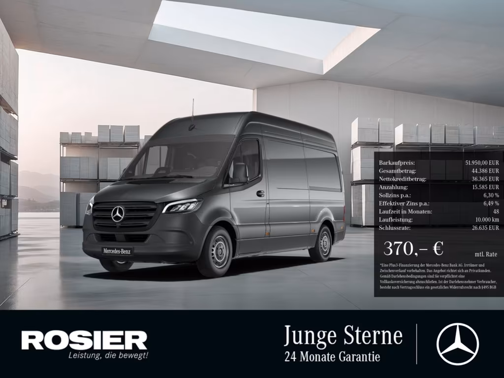 Mercedes-Benz Sprinter 317 CDI Kasten PRO L2H2 AHK LED 360° BT