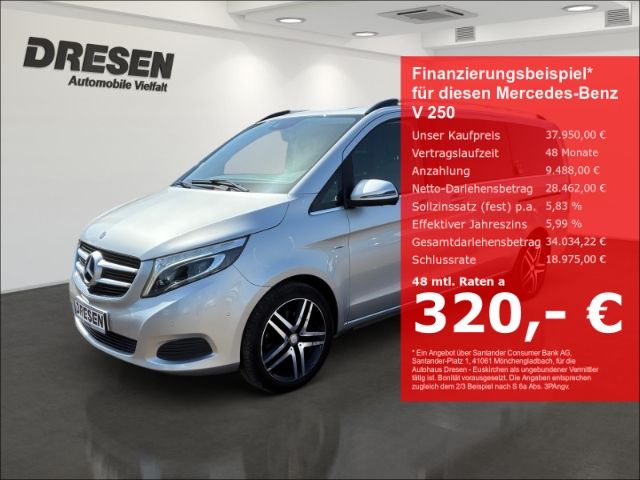 MERCEDES-BENZ V 250 CDI Avantgarde Edition lang/Navi/LED/Leder