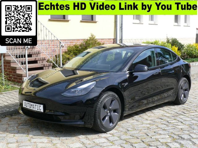 Tesla Model 3 ST Range+ AKKU 60 KW  1. Hd Video WR