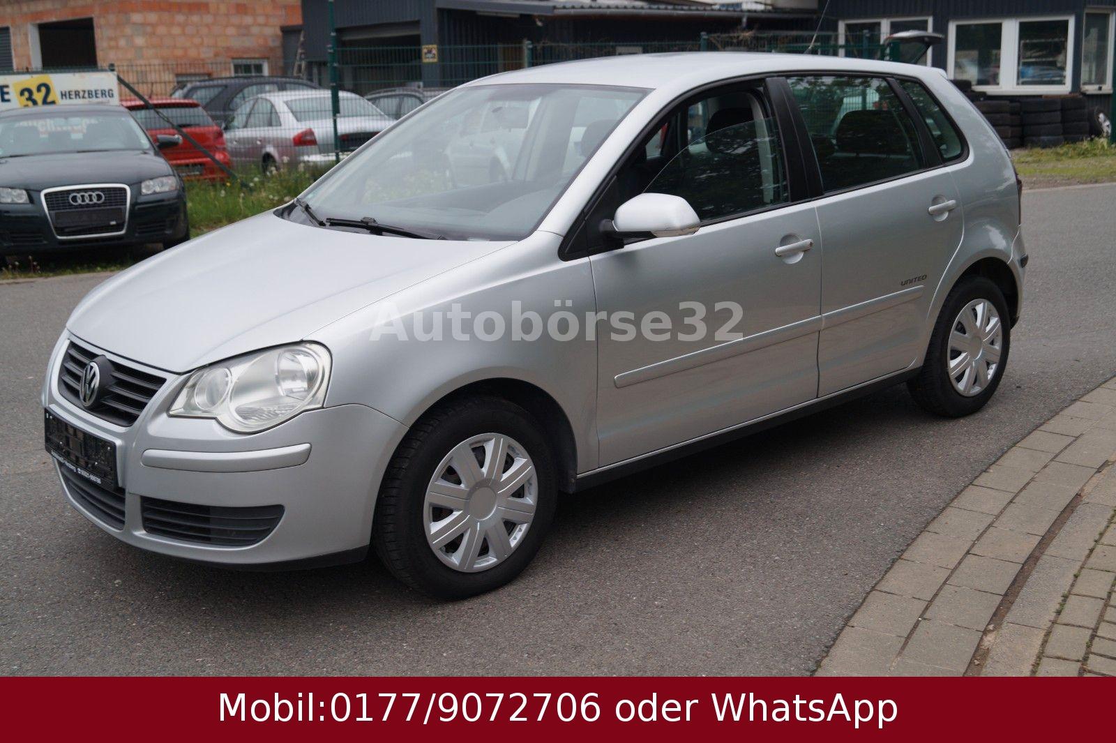 Volkswagen Polo IV United/TÜV NEU+8f-Bereift