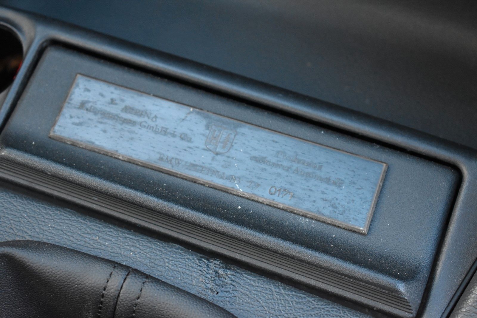 Fahrzeugabbildung ALPINA B3 E30 2.7 ix 210 PS Nr 171