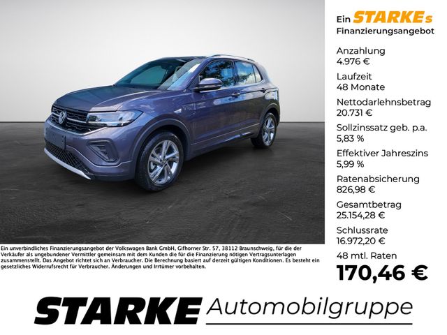 Volkswagen T-Cross 1.0 TSI DSG R-Line  LED PDC LM Tempo Kli