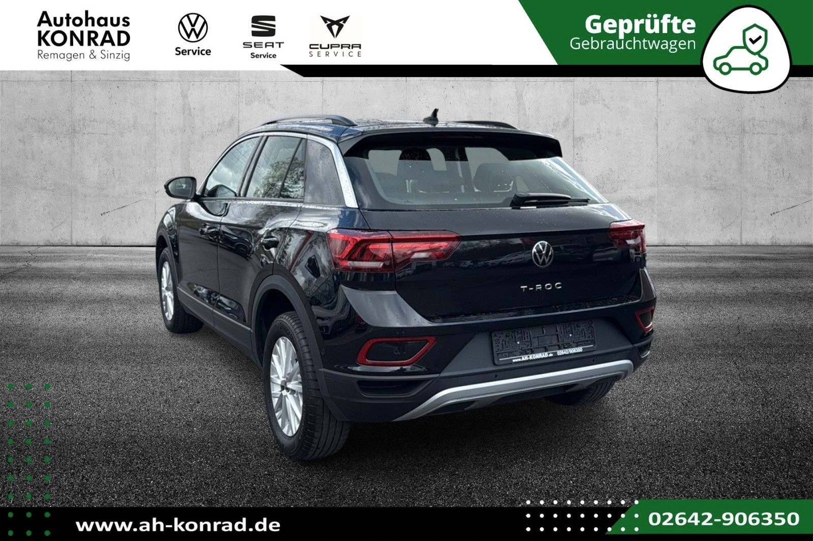 Fahrzeugabbildung Volkswagen T-Roc 1.0 TSI Life+App Connect+Digital Cockpit