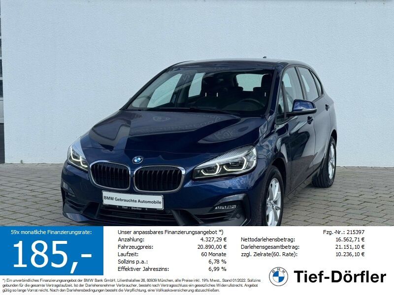 BMW 220i Active Tourer LED+/AUTOMATIK/KAMERA/PDC+ LE