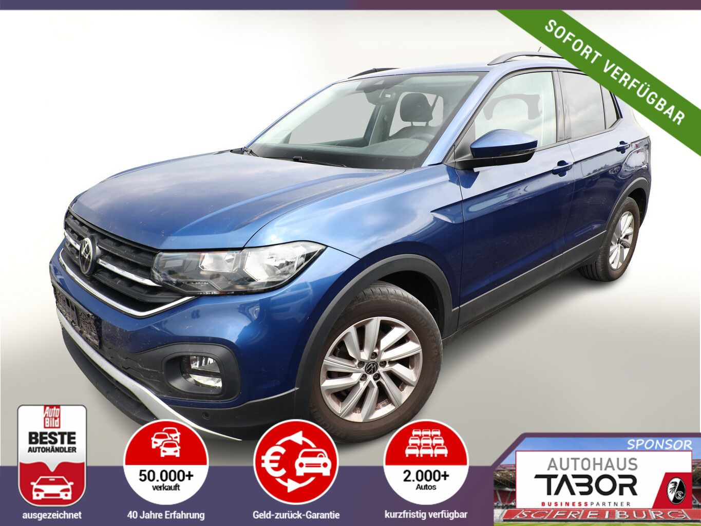 VW T-Cross 1.0 TSI 95 Life Ready2D ACC AppCo PDC