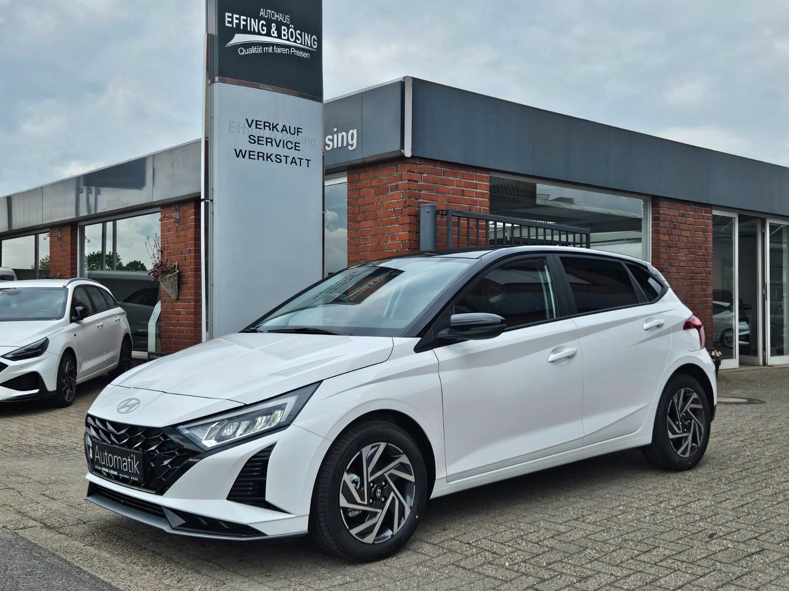 Hyundai i20 1.0 T-GDI-DCT-LED-NAVI-KLIMAAUTO.-SHZG-CAM-