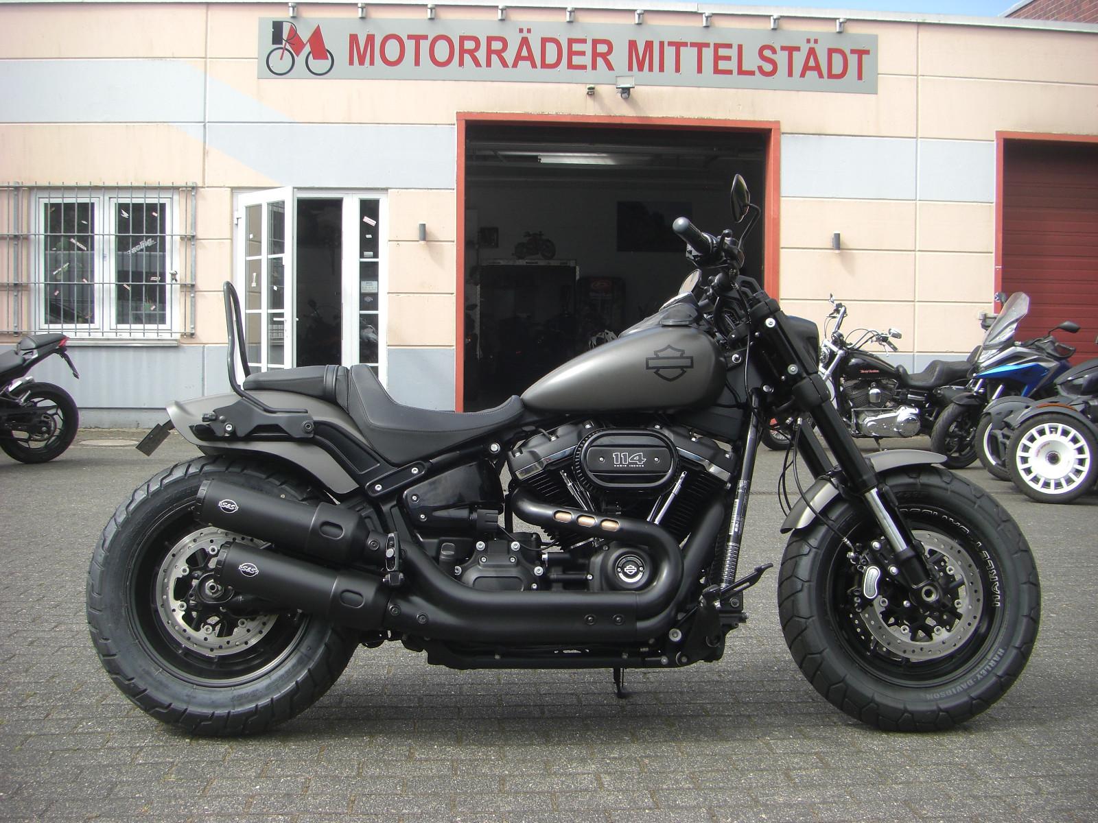 Harley-Davidson FAT BOB 114 ABS 1. HAND 14000 KM S&S AUSPUFF