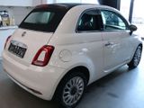 Fiat 500 Lounge*2.Hand*Klima*NAVI*Touch*Tempo*FS* - Fiat 500: Weiß, Cabrio