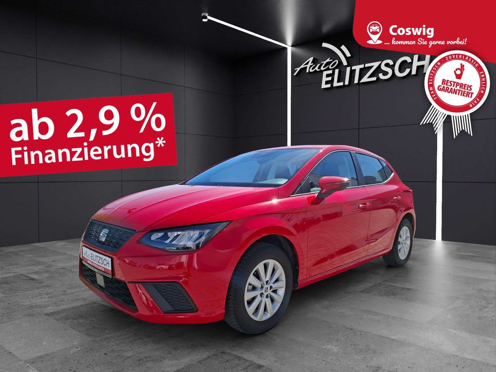 Fahrzeugabbildung SEAT Ibiza TSI Style LED Navi Climatronic GRA SHZ LM
