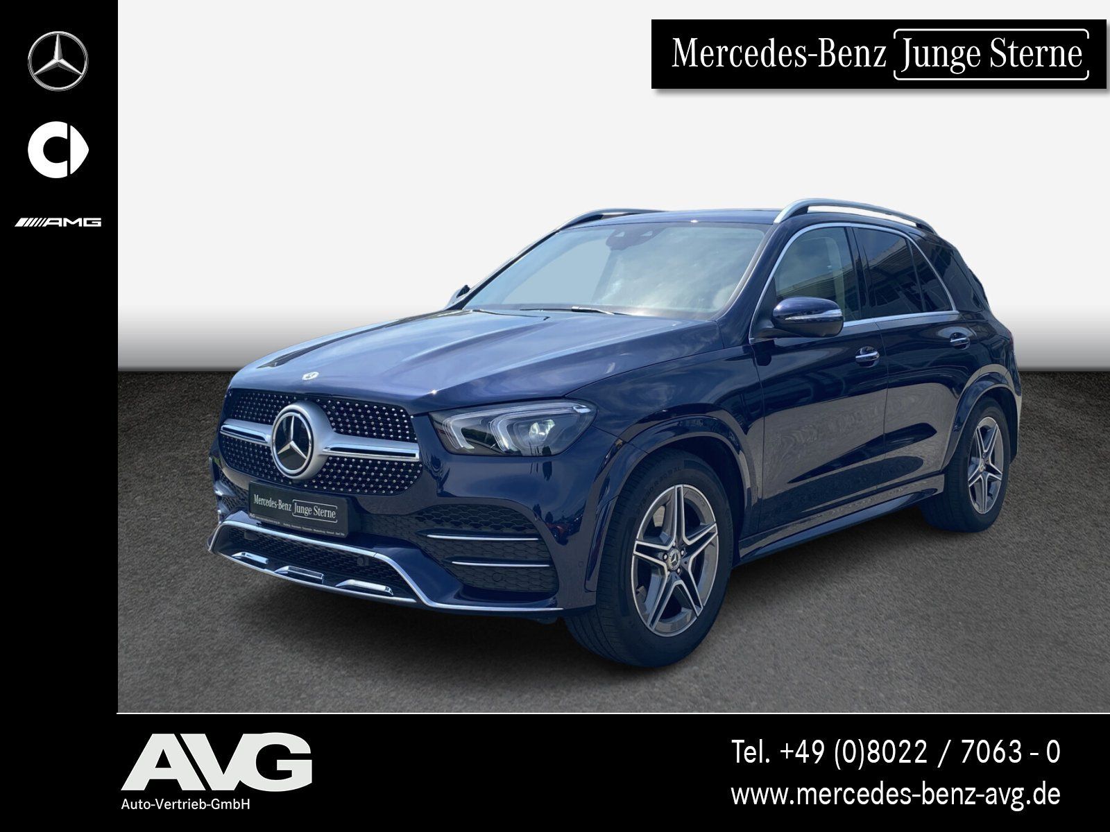 MERCEDES-BENZ GLE 350 de 4M AMG HUD 360° AHK Airmatic Distr.