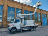 Mercedes-Benz VARIO 814D HUB Steiger WUMAG WDT 155 4X4 ALLRAD - Mercedes-Benz Diesel Koffer 814