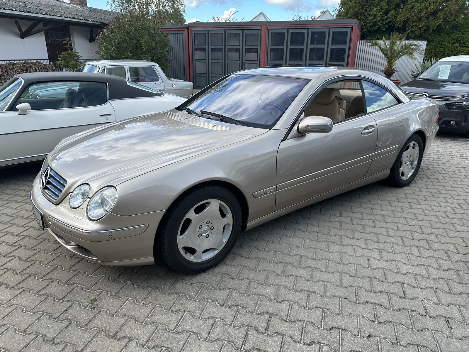 Mercedes-Benz CL 600 deutsch 1. Hand 67.500km unfallfrei