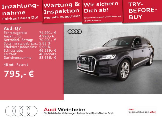 Audi Q7 50 V6 TDI quattro 7-Sitze Matrix-LED Head-up