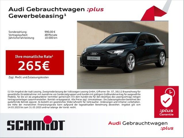 Audi A3 Sportback 45 TFSI e S line Navi+ Memory ACC S