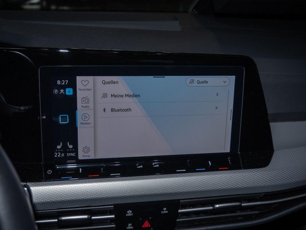 Volkswagen Golf VIII 1.0 eTSI Move LED Keyless APP Sitzhzg., миниатюра 11