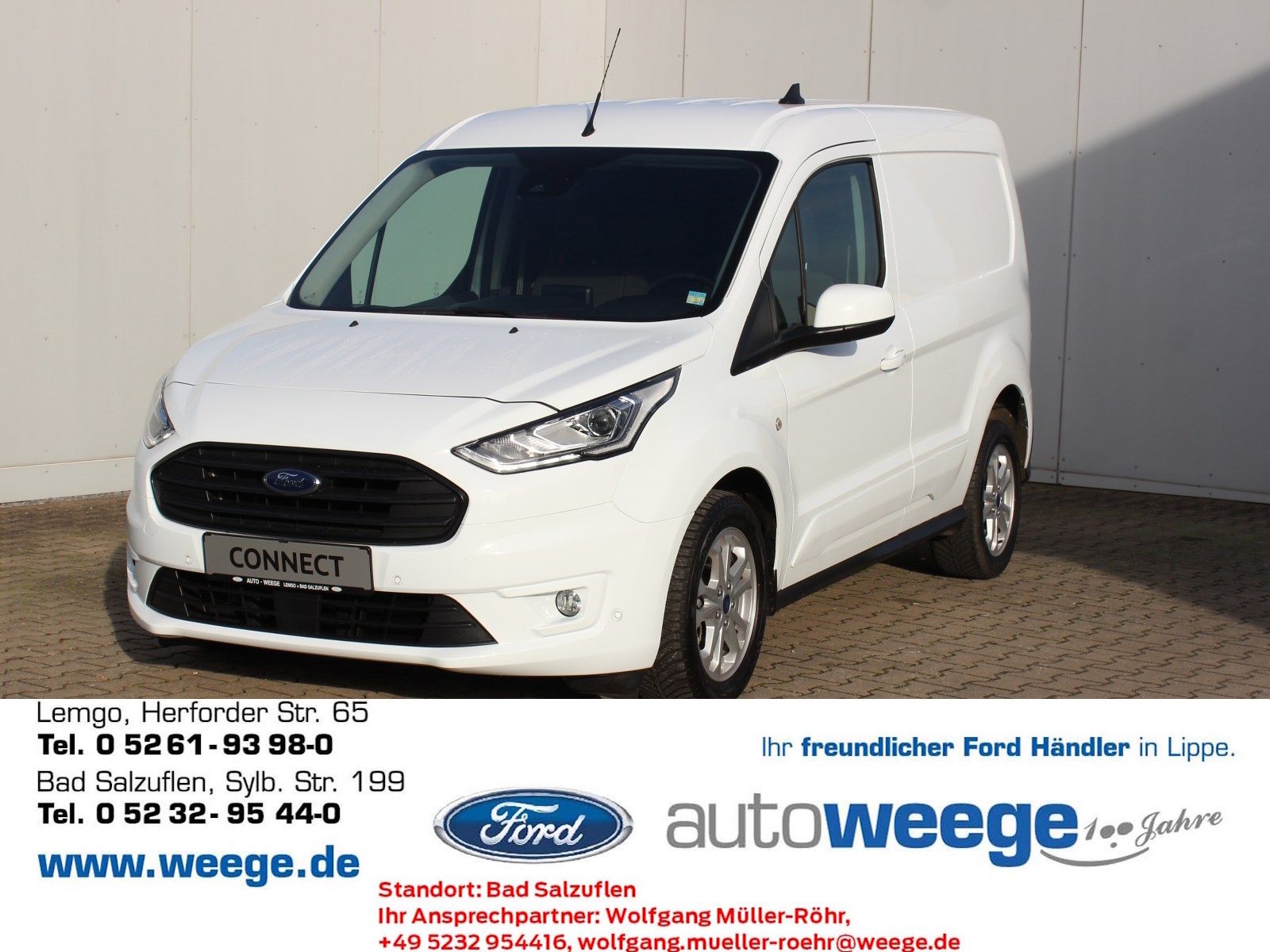 Fahrzeugabbildung Ford Transit Connect Kasten Limited 1,5 EcoBlue