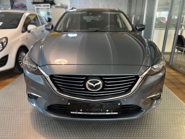 Mazda 6 Kombi Exclusive-Line"NAVI"LED"SHZ"PDC"6-Gang!!