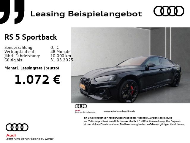 Audi RS5 Sportback *MATRIX*B&O*HuD*360°*NAV+*Virt.C+*