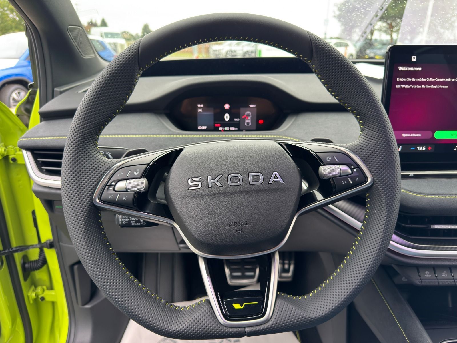 Fahrzeugabbildung SKODA Elroq RS*MAXX*360°Cam*AHK*21Zoll*Wärmepumpe*