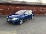 Volkswagen Golf 7 R 2.0 TSI DSG 4MOTION Ohne OPF - Volkswagen Golf: Blau, Leder, Metallic