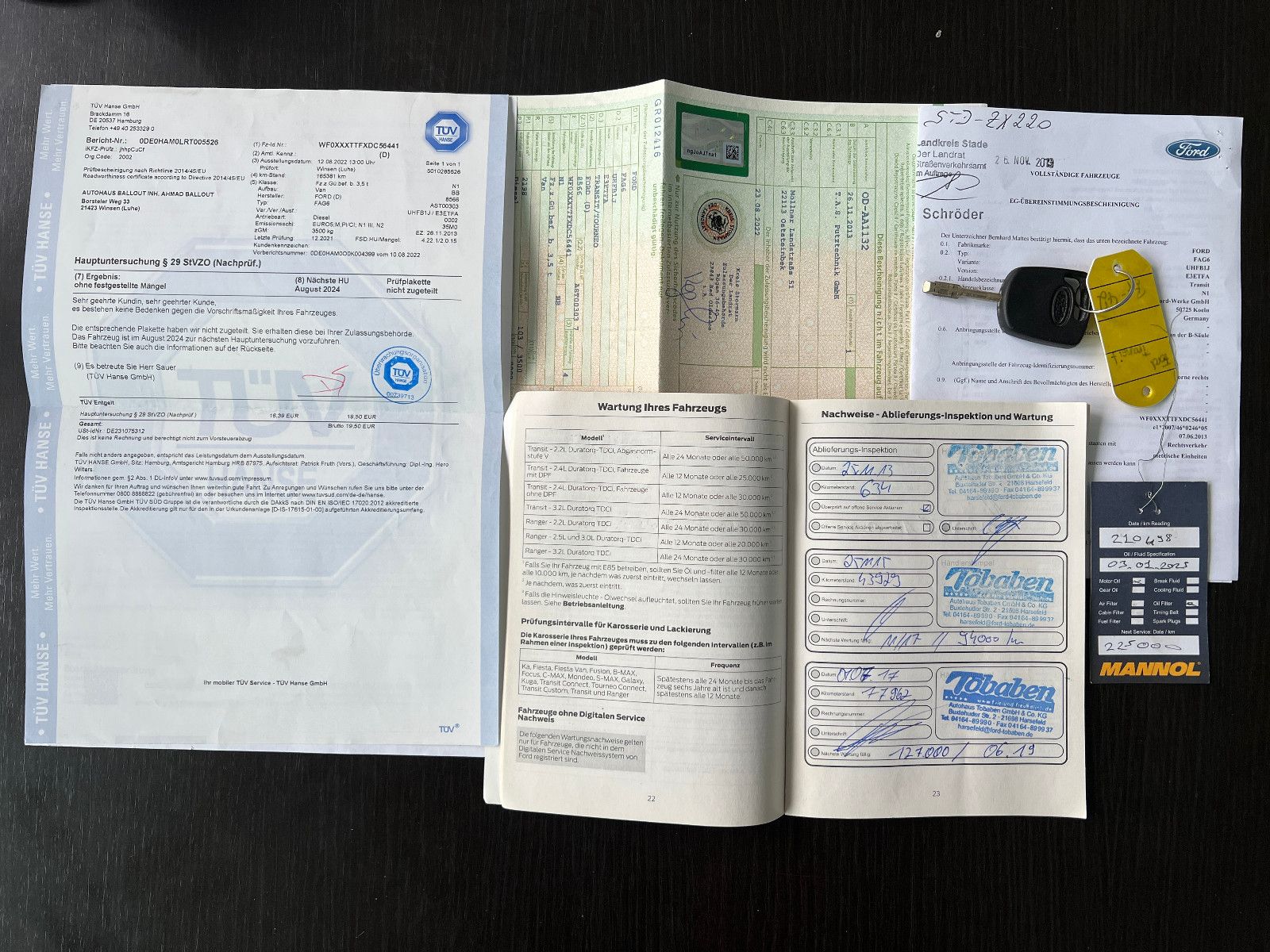 Fahrzeugabbildung Ford Transit Kasten FT 350 L TREND HOCH & LANG KLIMA