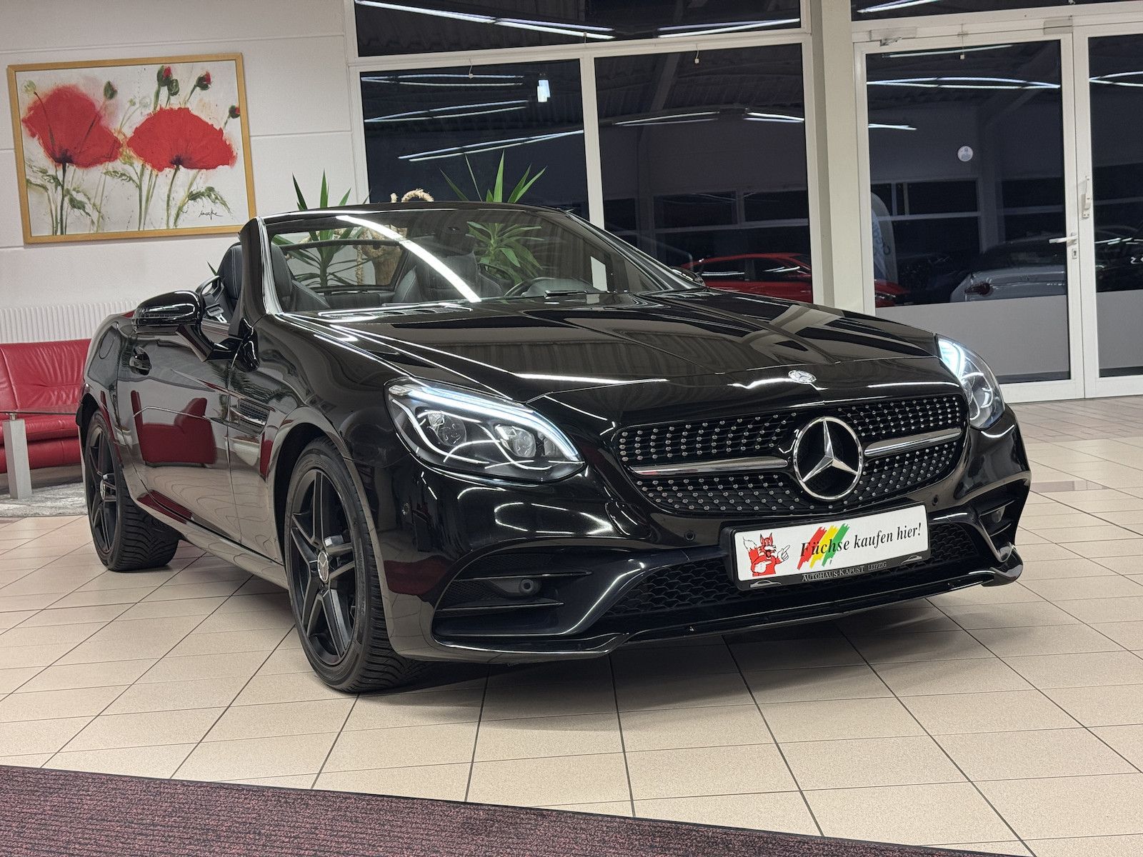 Fahrzeugabbildung Mercedes-Benz SLC 180 AMG /Night/LED/Navi/Ambiente/Airscarf
