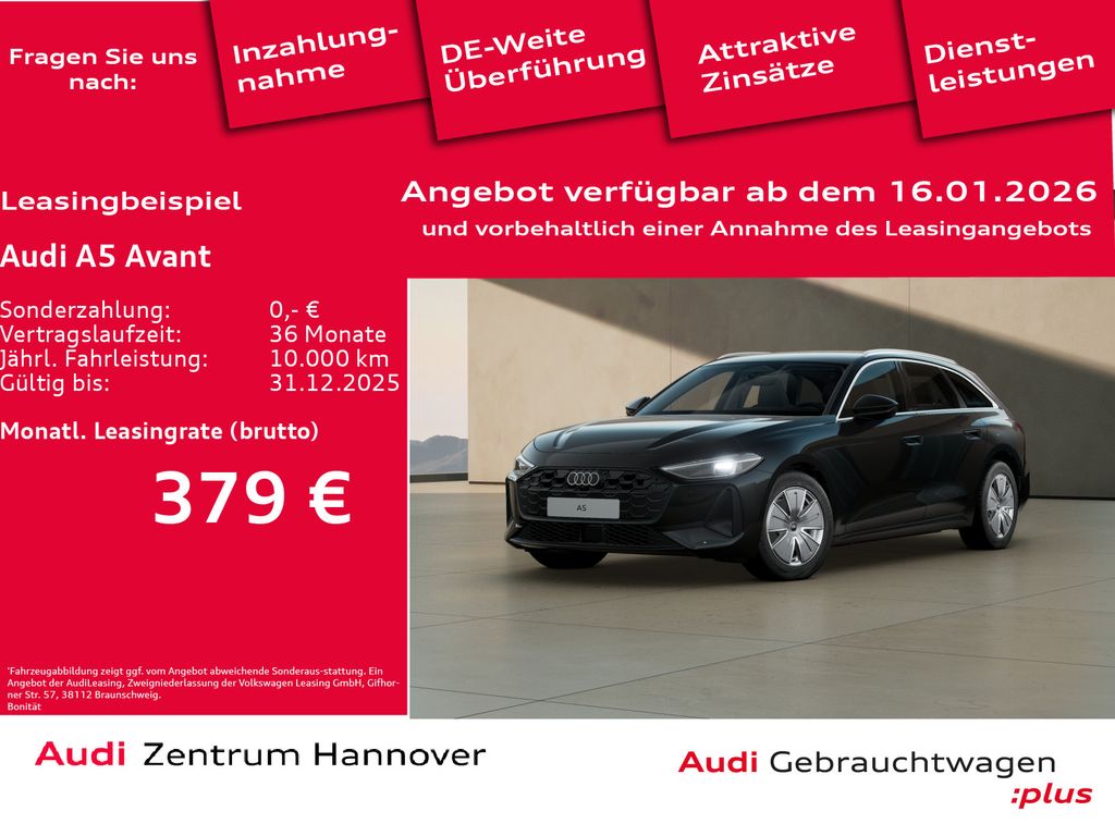 A5 Avant 2.0 TFSI Kamera ACC DAB Sportsitze