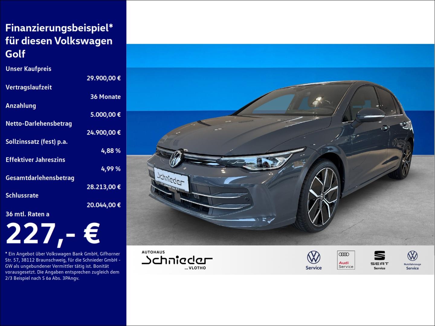 Volkswagen Golf 8 1.5 eTSI Edition 50 Kamera, IQ-Light, Car