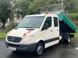 Mercedes-Benz Sprinter 510 CDI 3S-Kipper DoKa 1.Hand+AHK+Klima - Mercedes-Benz 510