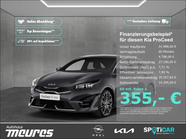 Kia ProCeed GT Line 1.5 T-GDI DCT - Vollausstattung 