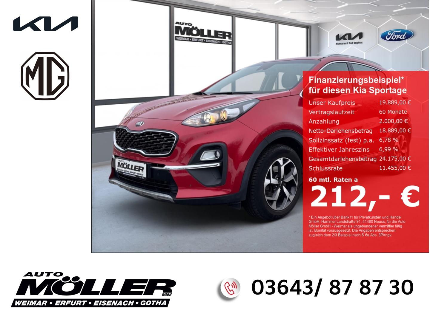 Kia Sportage Vision 1.6 CRDi AWD Kamera Navi LED    
