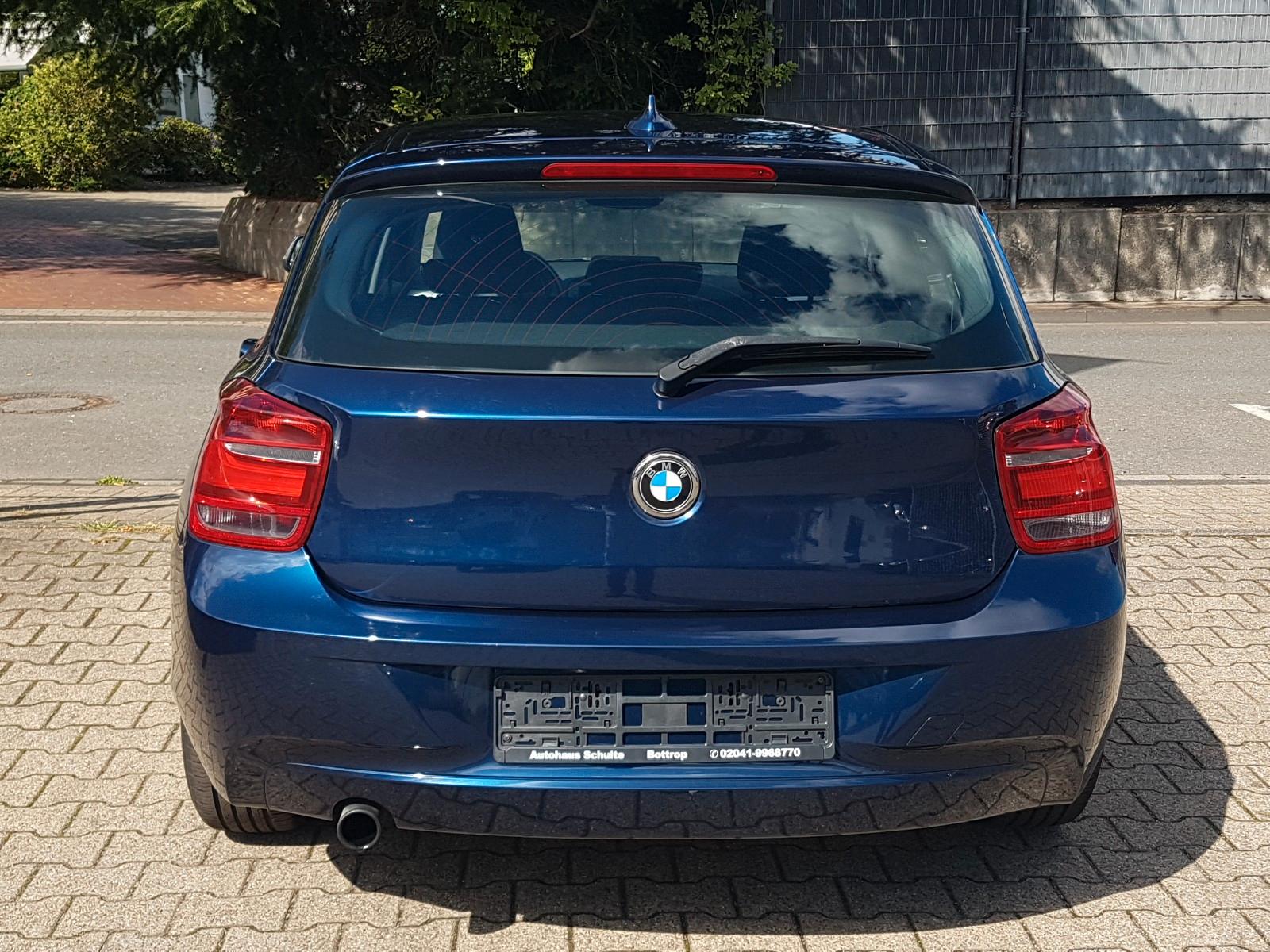 BMW 116i Automatik 1.Hand eGlasdach Navi Sitzheizg.
