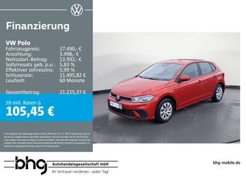 Volkswagen Leasingangebot: Volkswagen Polo 1.0 Life *SITZHEITZUNG*KLIMA*LED*