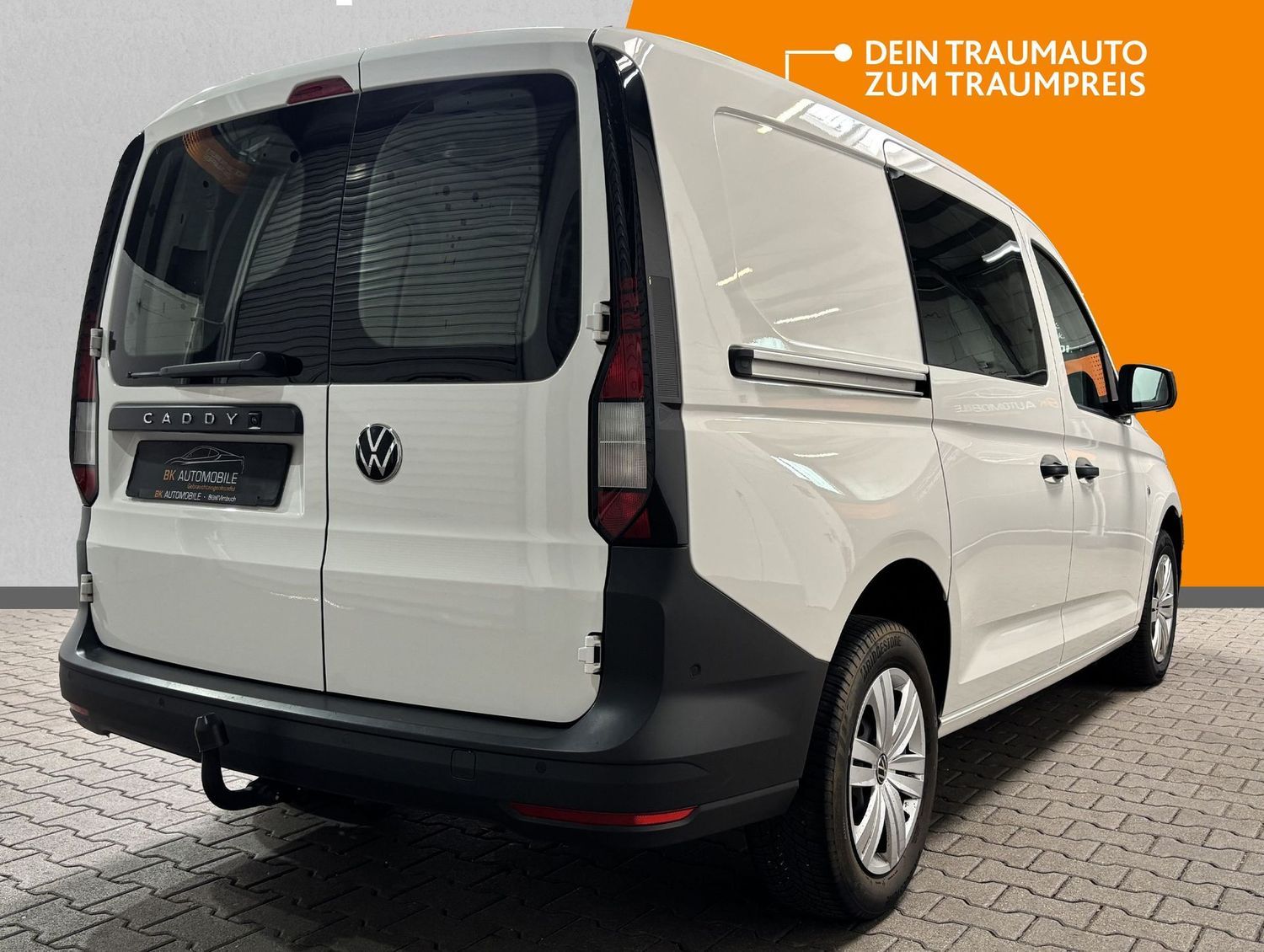 Fahrzeugabbildung Volkswagen Caddy Maxi EcoProfi#Kamera#AHK#Spur#Tempo.