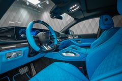 GLE 63 AMG COUPE BRABUS GREY / BLUE CARBON