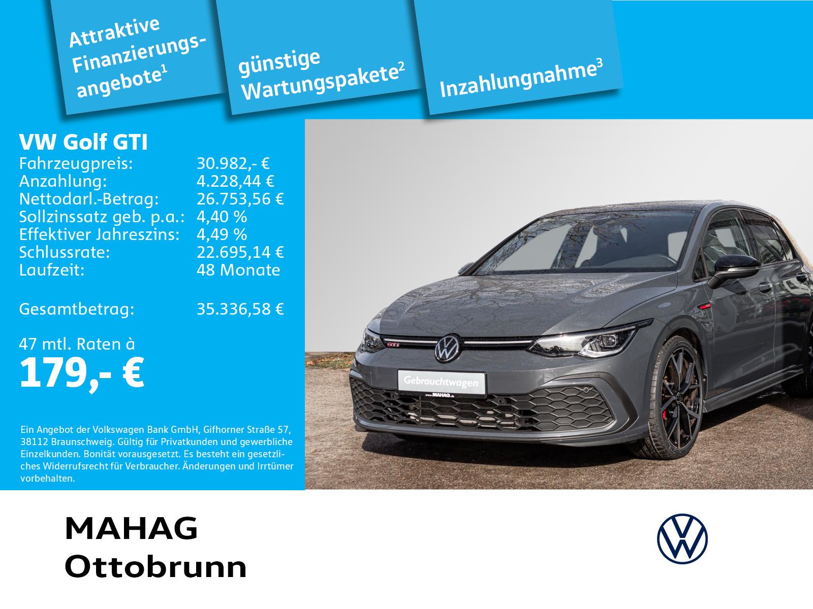 Volkswagen Golf GTI 2.0 TSI IQ.Light Navi ParkPilot RearVie