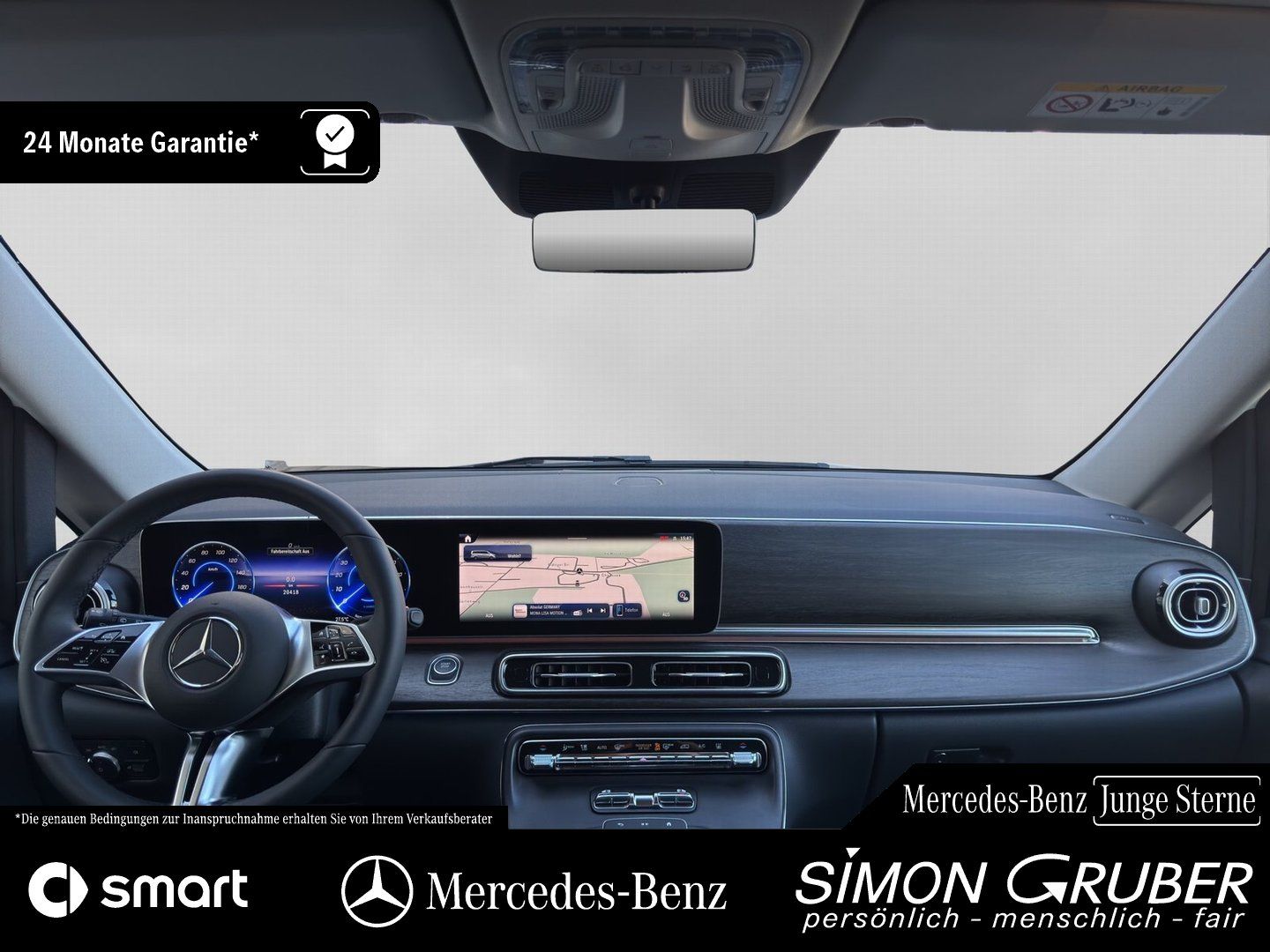Fahrzeugabbildung Mercedes-Benz EQV 300 Avantgarde lang Leder eTüren 360 7Sitze