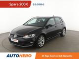 Volkswagen Golf VII 1.4 TSI Highline BlueMotion Tech*NAVI* - mit Benzin-Antrieb: Schwarz, Kleinwagen, mit Klimaautomatik