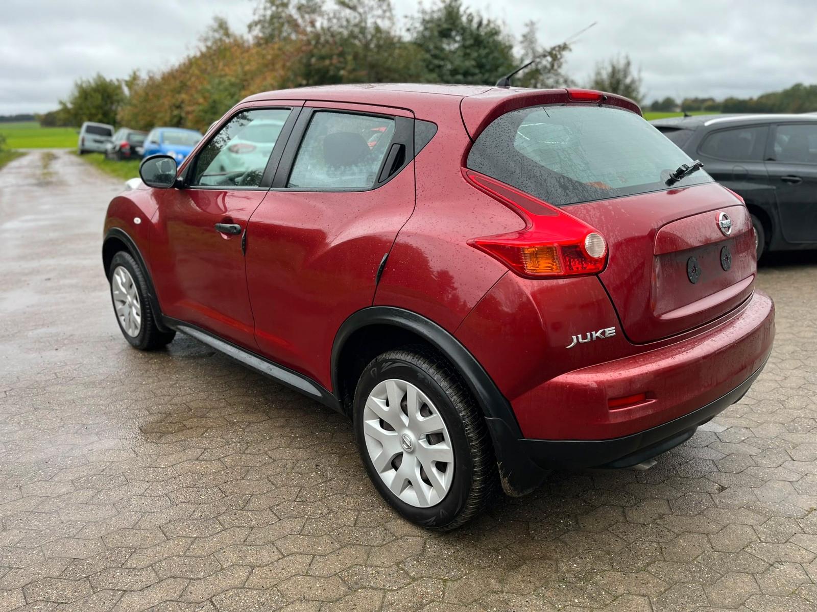 Nissan Juke 2012 — engine 1.598 cm³, 117 HP (86kW)