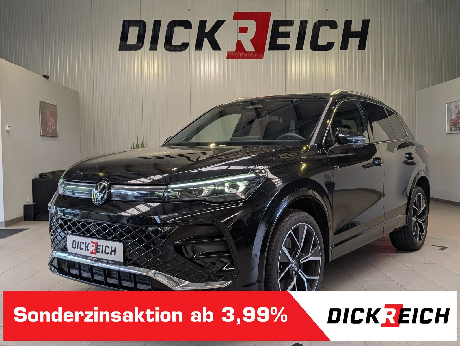 Fahrzeugabbildung Volkswagen Tiguan 2.0TDI R-Line 4M Pano H/K AHK Matrix 20"